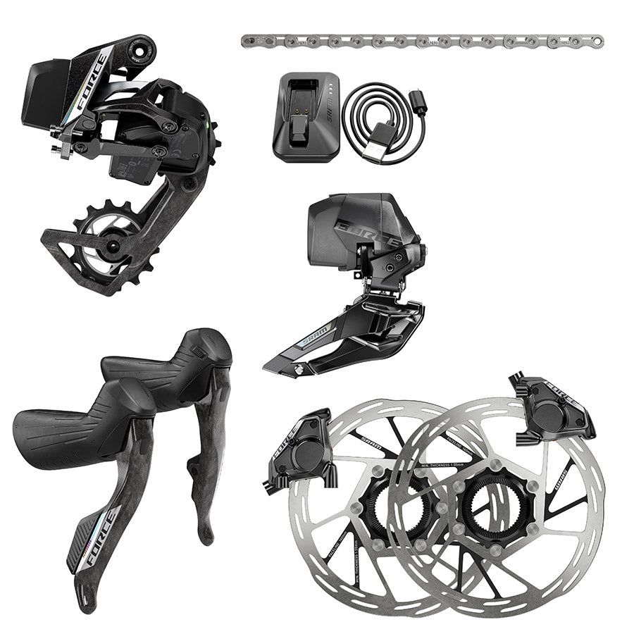 SRAM, Force AXS E1, Build Kit, with Karoo computer, Kit