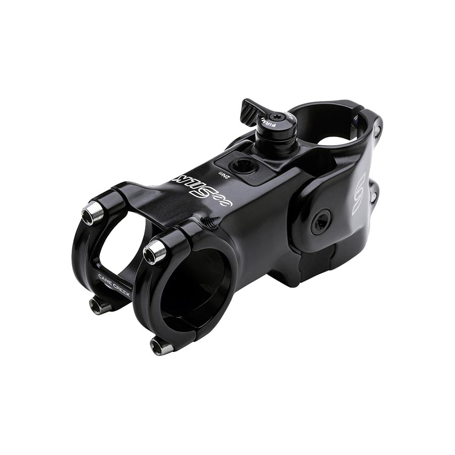 Cane Creek, eeSILK, Stem, Diameter: 31.8mm, Length: 80mm, Steerer: 1-1/8'', 6°, Black