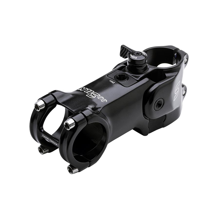 Cane Creek, eeSILK, Stem, Diameter: 31.8mm, Length: 80mm, Steerer: 1-1/8'', 6°, Black