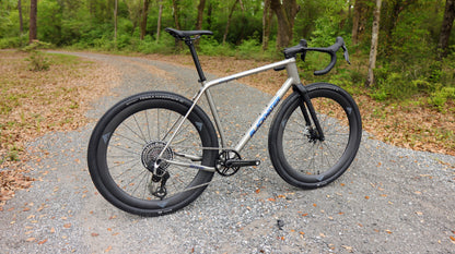 Bracken Gravel Bike - 3D Printed Ti 50mm Tire Clearance