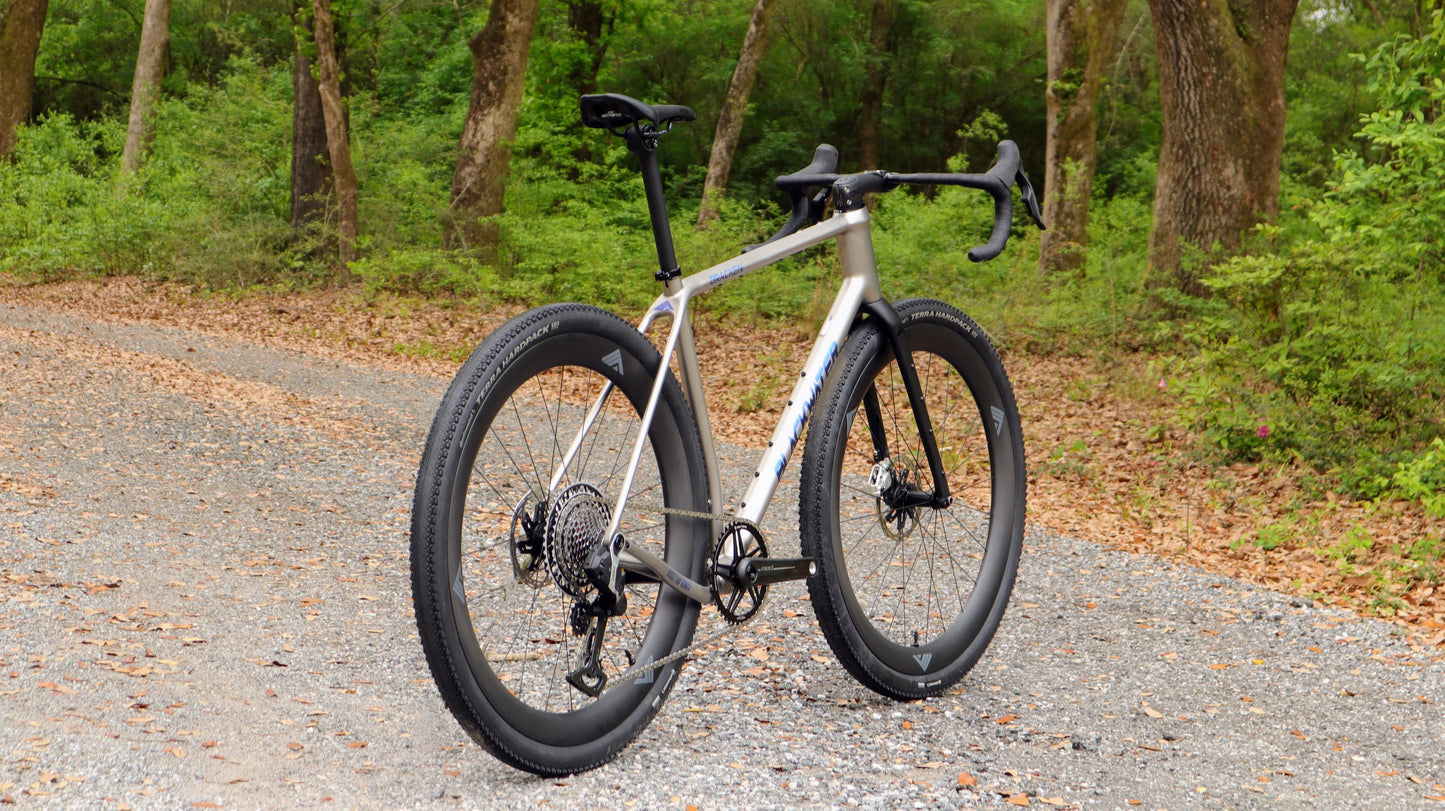 Bracken Gravel Bike - 3D Printed Ti 50mm Tire Clearance - ETA January 2026