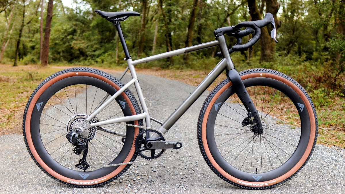 Blackwater Splitfire titanium gravel bike