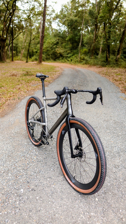 Splitfire Gravel Bike -  Ti 57mm/29x2.25 Tire Clearance - ETA July 2026