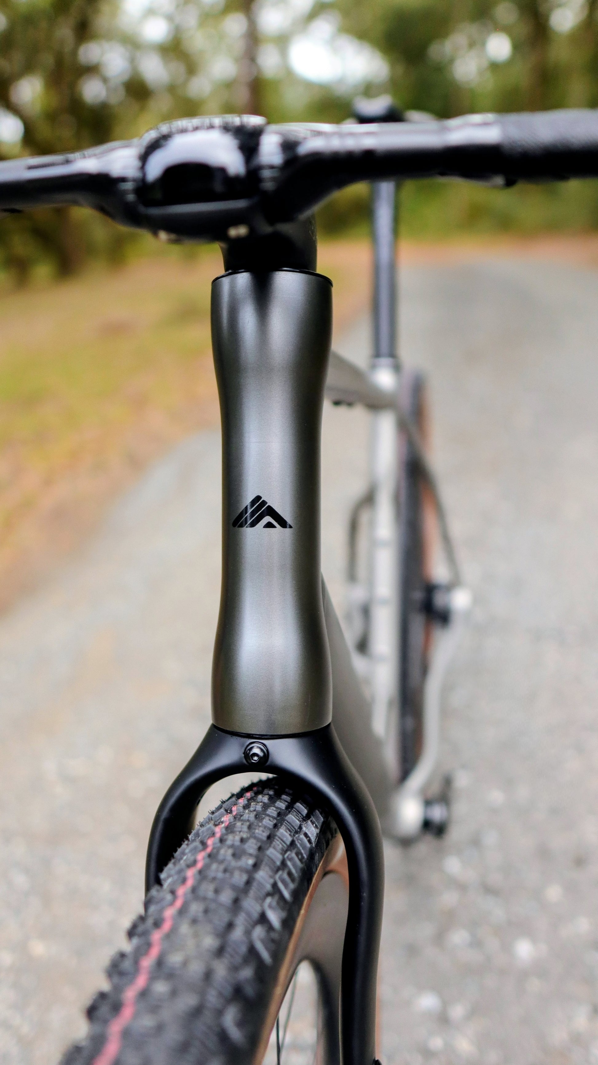 minimum tire clearance gravel bike Splitfire Gravel Bike - Ti 57mm/29x2.25 Tire Clearance