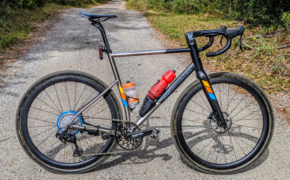 3 Notch Bike - Traditional Tubing Full Custom Titanium Road, Gravel, Monster Cross