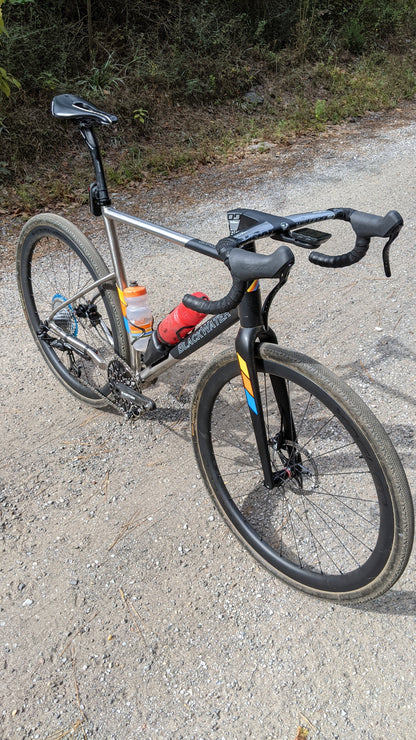 3 Notch Bike - Traditional Tubing Full Custom Titanium Road, Gravel, Monster Cross