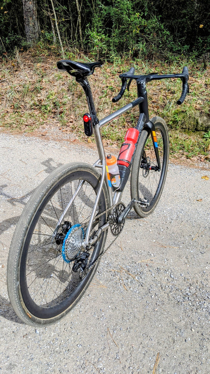 3 Notch Bike - Traditional Tubing Full Custom Titanium Road, Gravel, Monster Cross