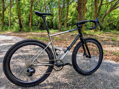 3 Notch Bike - Traditional Tubing Full Custom Titanium Road, Gravel, Monster Cross
