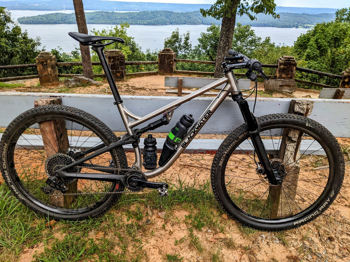 Blackwater Coachwhip titanium full suspension mountain bike