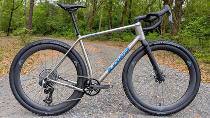 Bracken Gravel Bike - 3D Printed Ti 50mm Tire Clearance