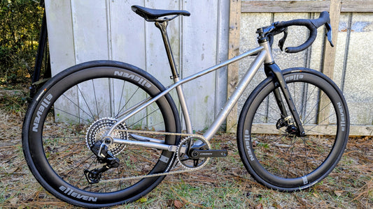3 Notch Bike - Traditional Tubing Full Custom Titanium Road, Gravel, Monster Cross