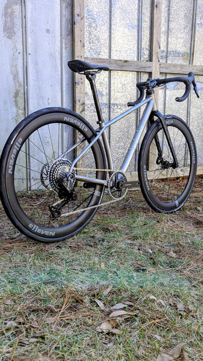 3 Notch Bike - Traditional Tubing Full Custom Titanium Road, Gravel, Monster Cross