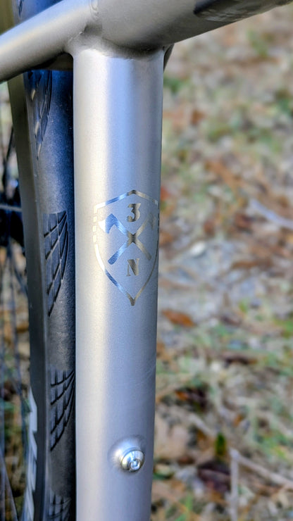 3 Notch Bike - Traditional Tubing Full Custom Titanium Road, Gravel, Monster Cross