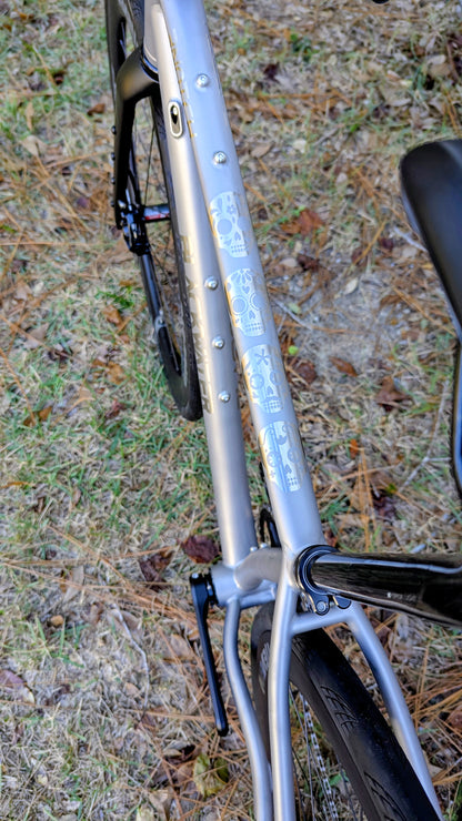 3 Notch Bike - Traditional Tubing Full Custom Titanium Road, Gravel, Monster Cross